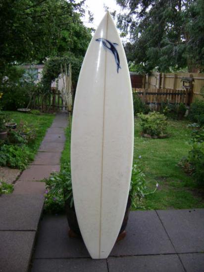 6'3" board for sale, excellent condition, very buoyant, used twice (£210)
