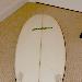 Sparrow 6'0 x 18 x 2 1/8 Round pin tail.  SOAR Glassed fins.  Excellent condition high performance shortboard.