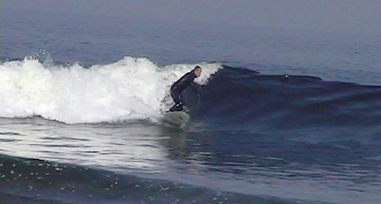Jez's Favorite kinda wave.. head high ( chest on normal people ) glassy perfection.