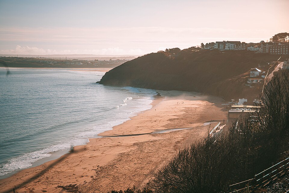Morning Walk On Carbis Bay Beach, In Cornwall (50976449043)